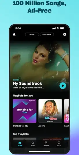 Amazon Music: Songs & Podcasts screenshot 1