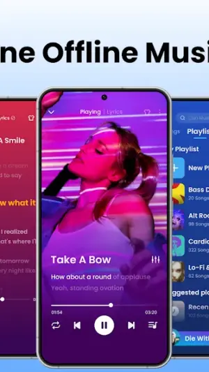 Offline Music Player: Play MP3 screenshot 1