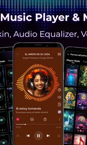 Offline Music Mp3 Player- Muso screenshot 1