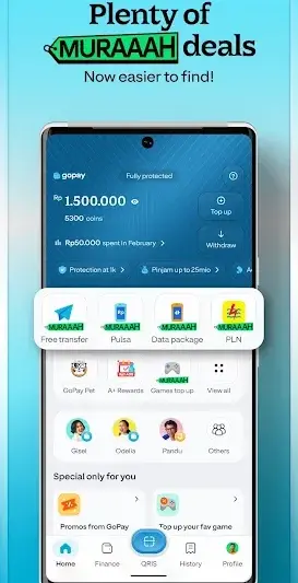 GoPay: Transfer, Payment, QRIS screenshot 1