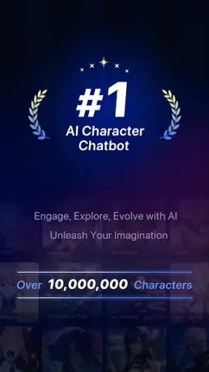 PolyBuzz: Chat with AI Friends screenshot 1