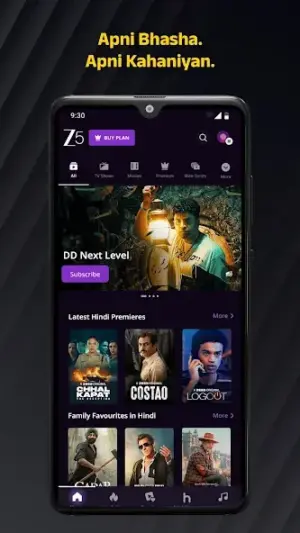 ZEE5: Movies, TV Shows, Series screenshot 1