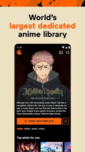 Crunchyroll: Anime Streaming screenshot 1