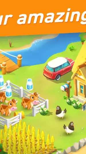 Goodville: Farm Game Adventure screenshot 1