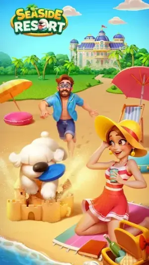 Seaside Resort: Match 3 screenshot 1