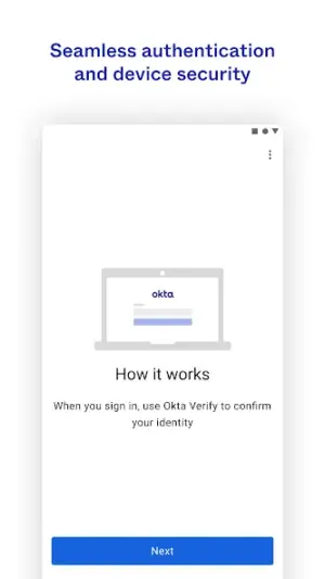 Okta Verify screenshot 1