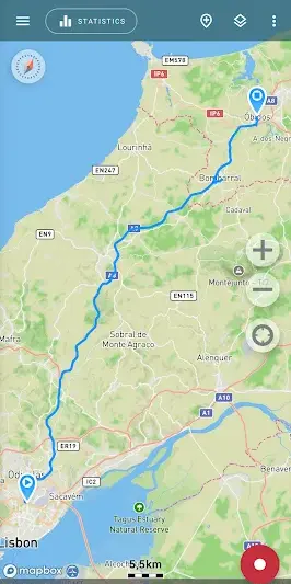Geo Tracker - GPS tracker screenshot 1