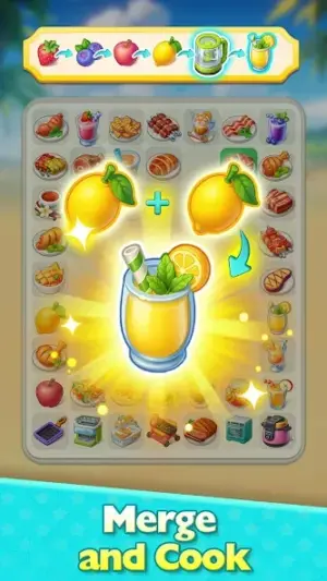 Foodstars: Merge & Cook screenshot 1