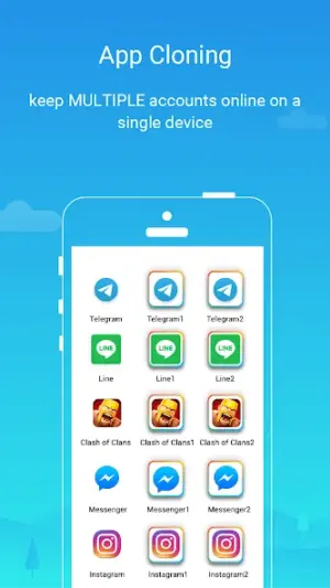 Parallel Space - app cloning screenshot 1