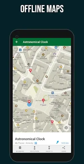 Organic Maps・Offline Map & GPS screenshot 1