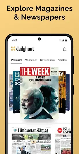 Dailyhunt - News & Magazines screenshot 1