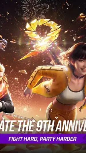 Free Fire: 9th Anniversary screenshot 1