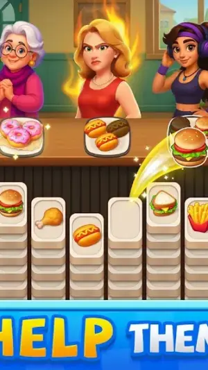 Food Sort: Puzzle Game screenshot 1