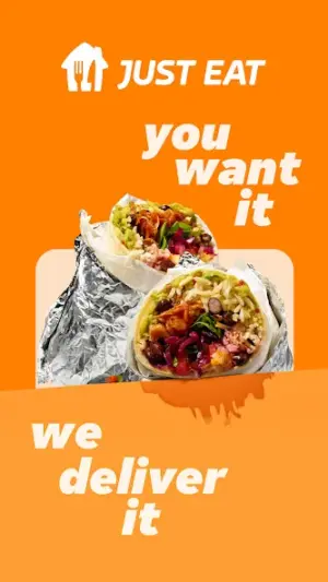 Just Eat: Food and Shops screenshot 1