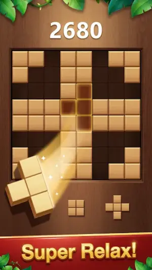 Wood Block Smash Puzzle screenshot 1
