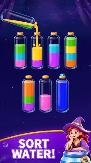 Mystic Sort: Water Sort Puzzle screenshot 1