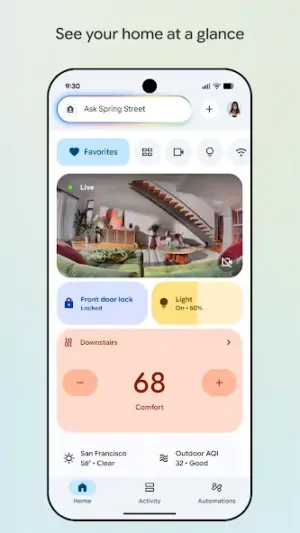 Google Home screenshot 1