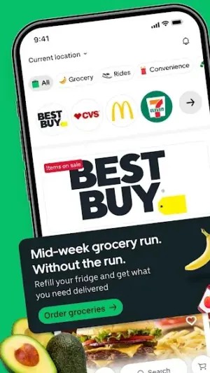 Uber Eats: Food and Grocery screenshot 1