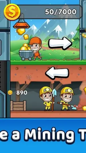 Idle Miner Tycoon: Gold Games screenshot 1