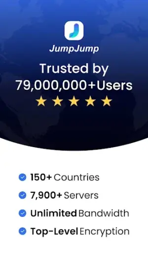 JumpJumpVPN: Fast & Secure screenshot 1