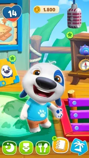 My Talking Hank: Islands screenshot 1