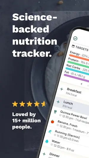 Cronometer: Calorie Counter screenshot 1