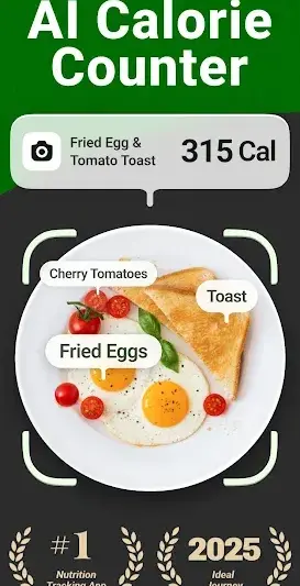 Calo: AI Food Calorie Counter screenshot 1