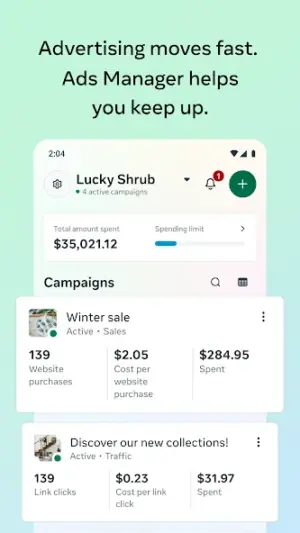 Meta Ads Manager screenshot 1