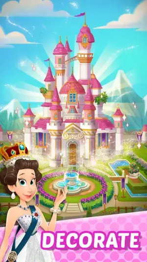 Queen’s Castle : Merge & Story screenshot 1