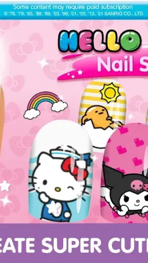 Hello Kitty Nail Salon screenshot 1