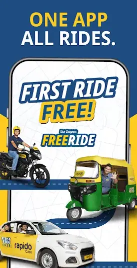 Rapido: Bike-Taxi, Auto & Cabs screenshot 1