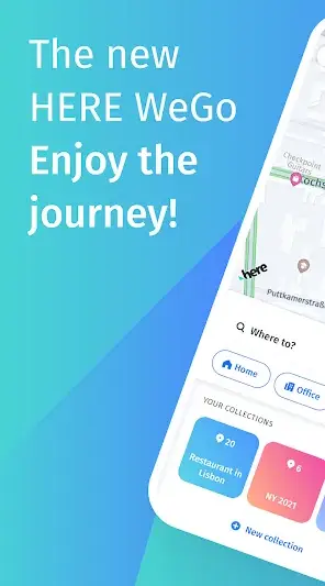 HERE WeGo: Maps & Navigation screenshot 1