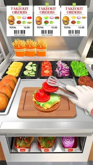 Happy Diner Story™: Cooking screenshot 1