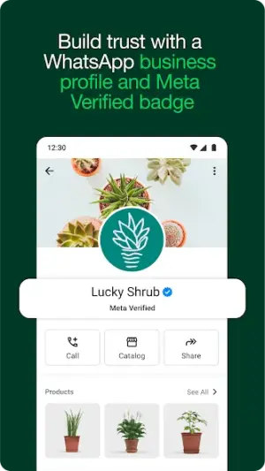 WhatsApp Business screenshot 1