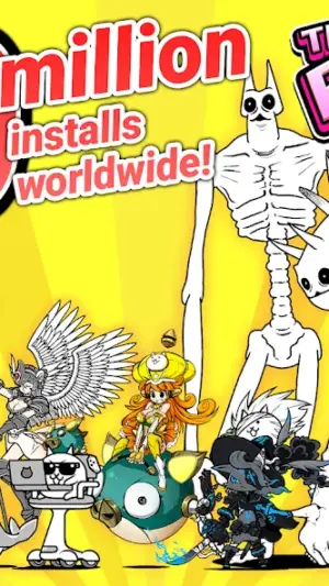 The Battle Cats screenshot 1