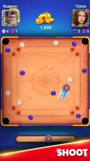 Carrom King™ screenshot 1