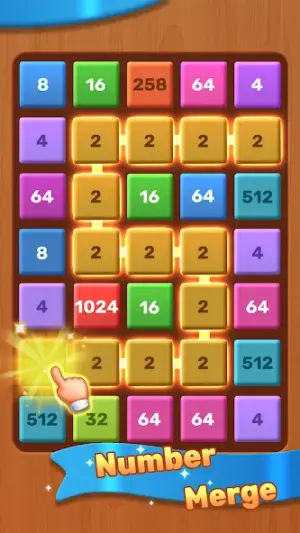 Wood Merge: Number Puzzle screenshot 1