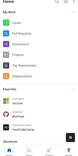 GitHub screenshot 1