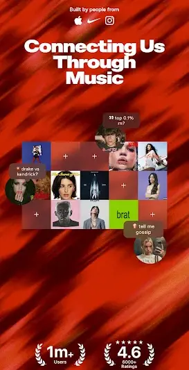 EQUALS - Music Social Network screenshot 1