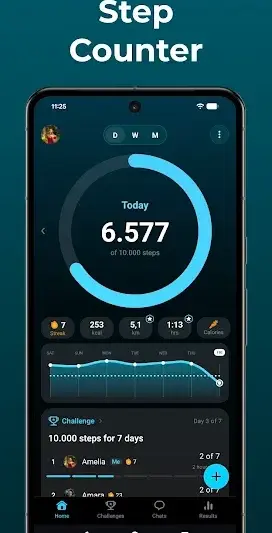 StepsApp – Step Counter screenshot 1
