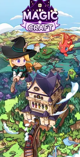 Magic Craft - Merge Tycoon screenshot 1