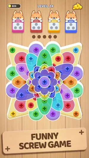 Woodle Screw™ Pin Nuts & Bolts screenshot 1