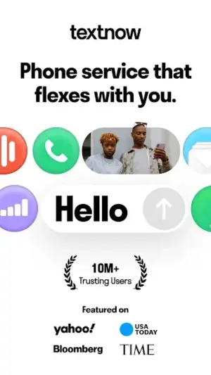 TextNow: Call + Text Unlimited screenshot 1