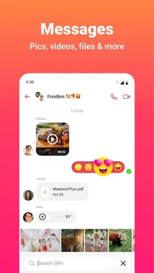 JusTalk - Video Chat & Calls screenshot 2