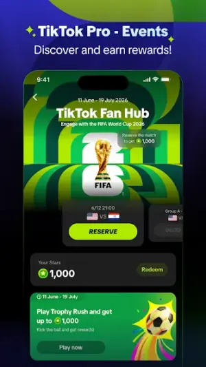 TikTok Pro - Events screenshot 2