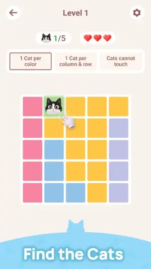 Meowdoku: Brain Puzzle Games screenshot 2