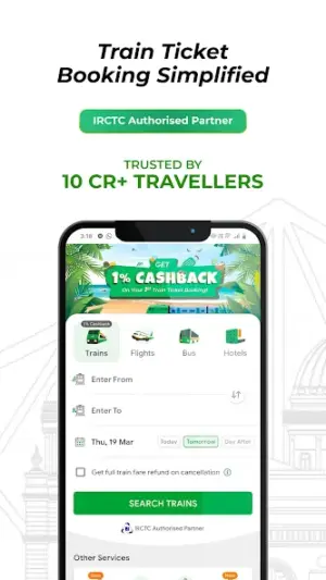 ConfirmTkt: Train Booking App screenshot 2