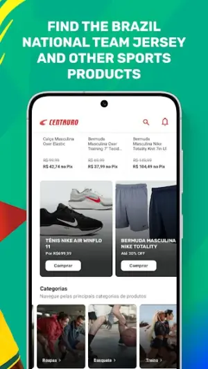 Centauro: sporting goods screenshot 2