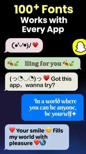 Fonts Keyboard Themes & Emoji screenshot 2