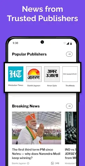 Dailyhunt - News & Magazines screenshot 2